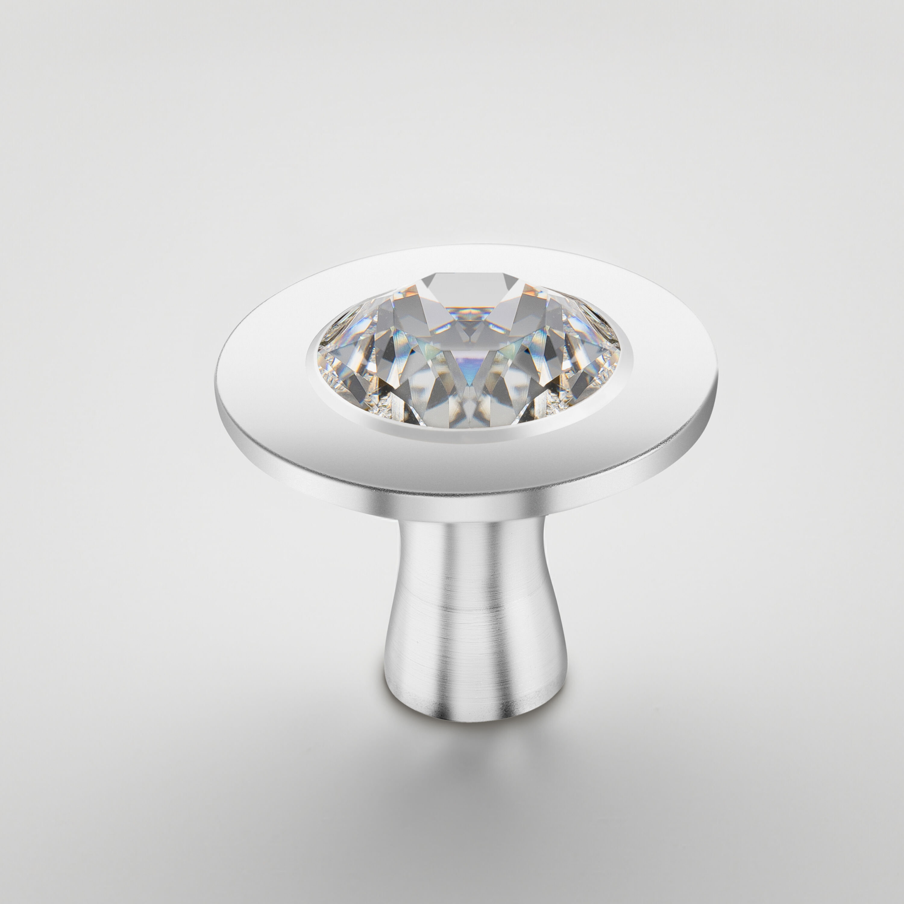 その他 Staub Knob Crystal By Swarovski Staub Stainless Steel Knob Adorned With Crystal By Swarovski | Wayfair